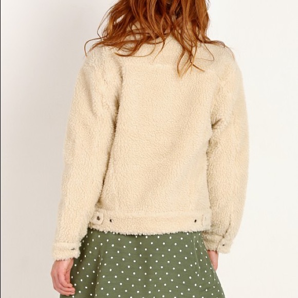 Levi's All Over Sherpa Trucker Cloud Cream - Picture 6 of 6